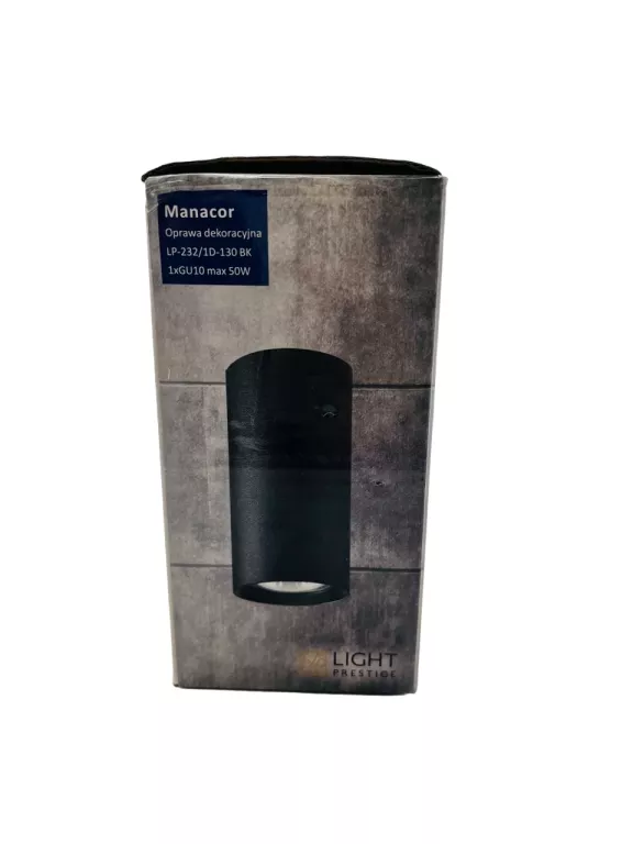 PLAFON OKRĄGŁY LIGHT PRESTIGE 6 X 30 CM CZARNY
