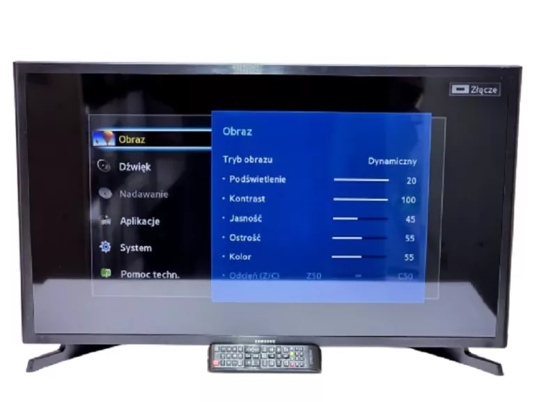 TELEWIZOR LED 32" SAMSUNG UE32J5000 ODB10R 0S0B1STY