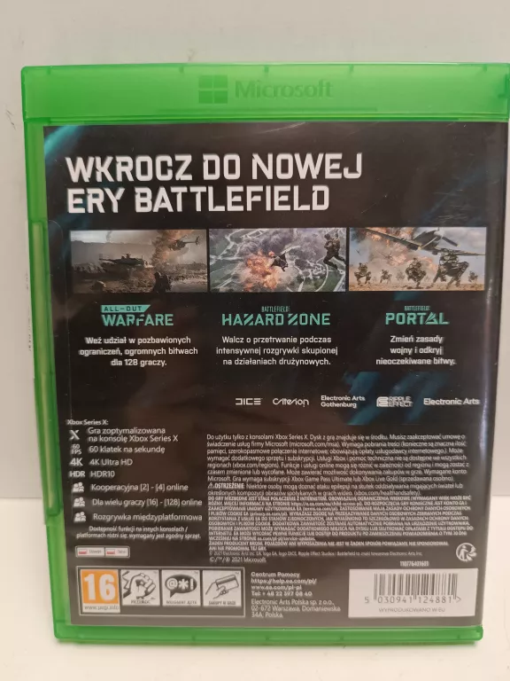 BATTLEFIELD 2042 PL DUBBING XBOX SERIES X