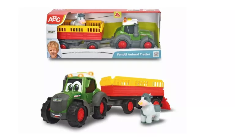 DICKIE ABC FENDT TRAKTOR+KROWA