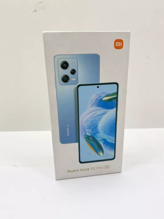XIAOMI REDMI NOTE 12 PRO 5G MIDNIGHT BLACK FABRYCZNIE ZAMKNIĘTY ORANGE