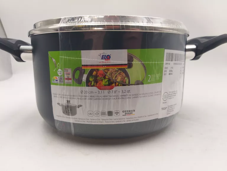 GARNEK ELO BASIC DO MIĘSA 20CM 3,1L INDUKCJA