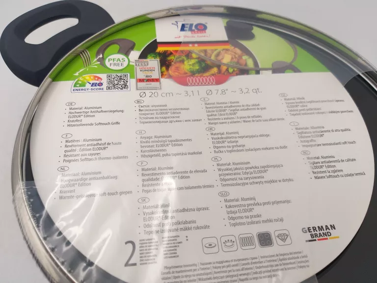 GARNEK ELO BASIC DO MIĘSA 20CM 3,1L INDUKCJA