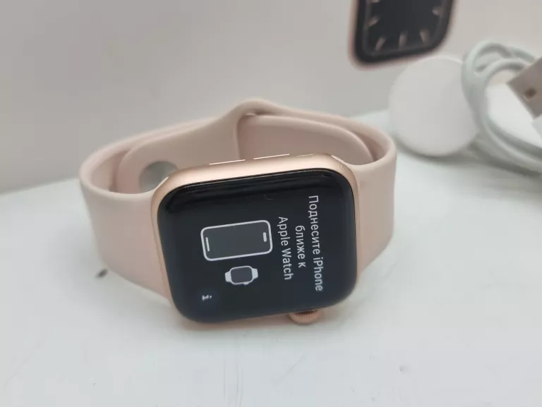 APPLE WATCH SERIES 5 RÓŻOWY KOMPLET