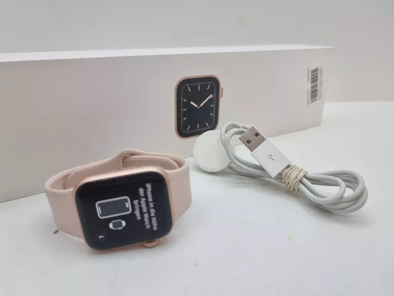 APPLE WATCH SERIES 5 RÓŻOWY KOMPLET