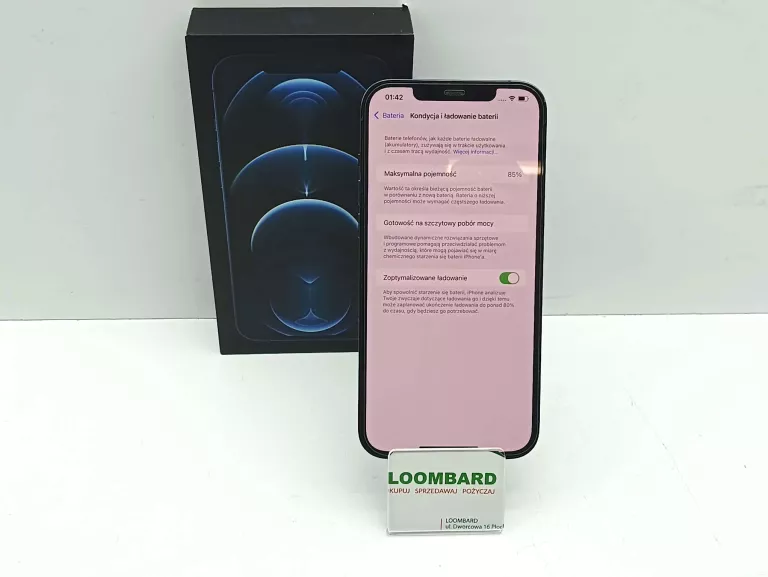 TELEFON IPHONE 12 PRO MAX 6/128GB +FAKTURA
