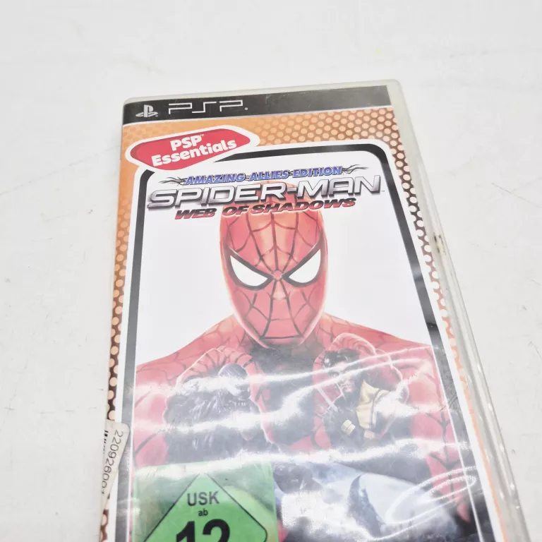 SPIDER MAN WEB OF SHADOWS PSP