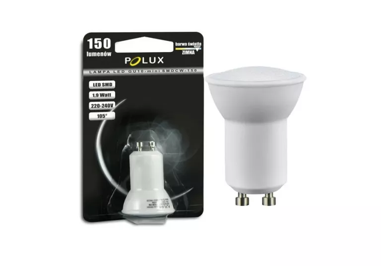 POLUX LED GU10-MINI 230V SMDWW 1.9W 140LM
