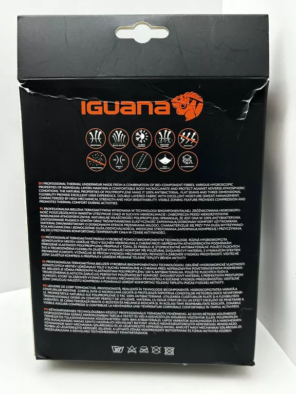 IGUANA BIELIZNA TERMOAKTYWNA SPODNIE GAMBIT W BOTTOM ROZMIAR L