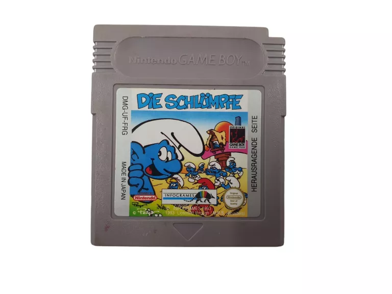KONSOLA NINTENDO GAMEBOY COLOR CGB-001 + GRA SMERFY