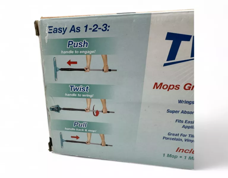 MOP PŁASKI NIEKAPIĄCY SKŁADANY TITAN TWIST MOP