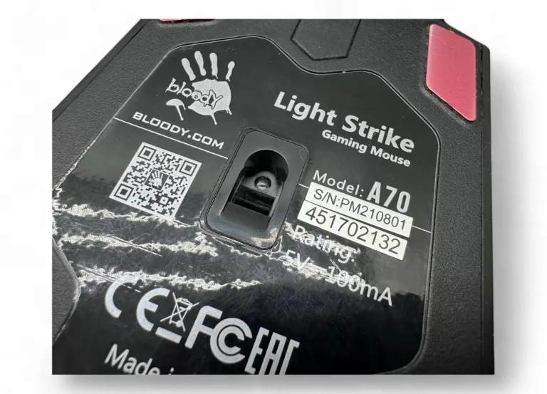 MYSZ KOMPUTEROWA A4TECH BLOODY BLAZING A70