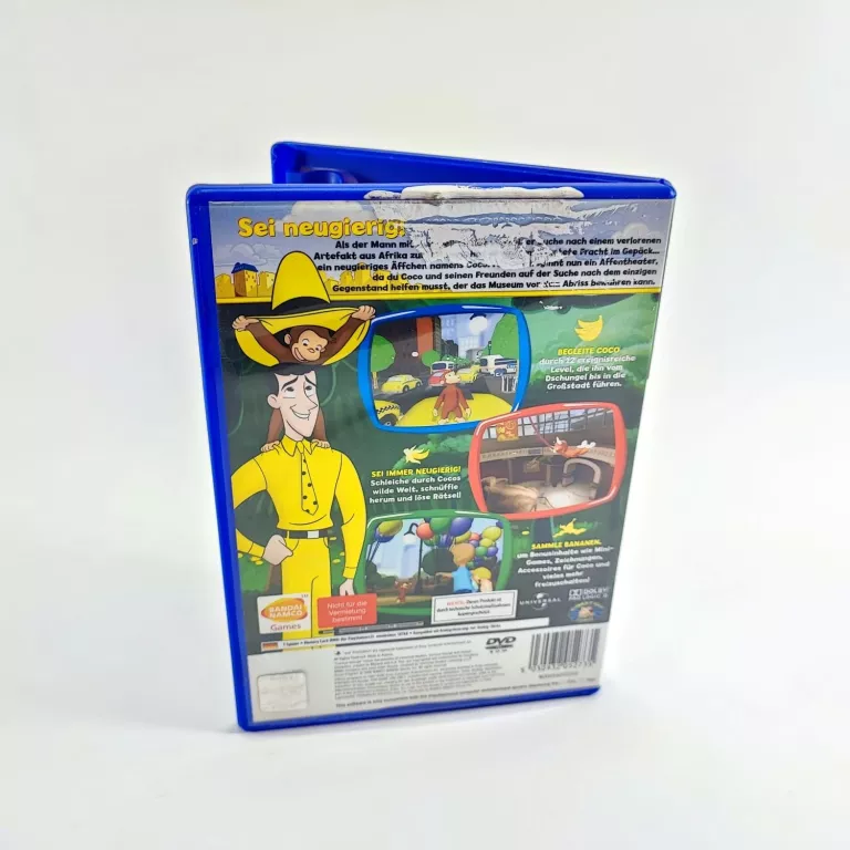 PS2 COCO, DER NEUGIERIGE AFFE CIEKAWSKI GEORGE