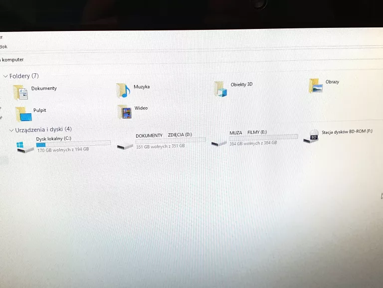 HP PAVILION 20 ALL IN ONE PC AMD E1-1200 6 RAM 1 TB HDD ZASILACZ