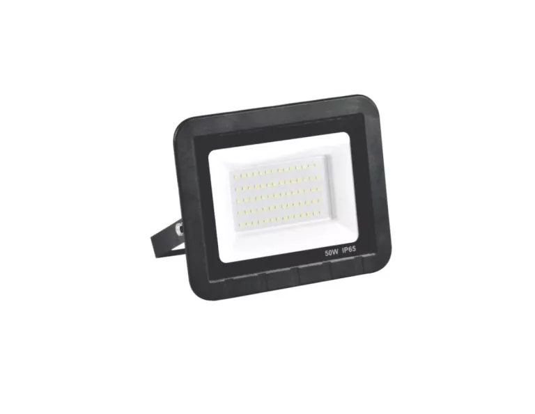 NAŚWIETLACZ HALOGEN ZEWNĘTRZNY LED 50W CZARNY ZIMNE ŚWIATŁO POLUX