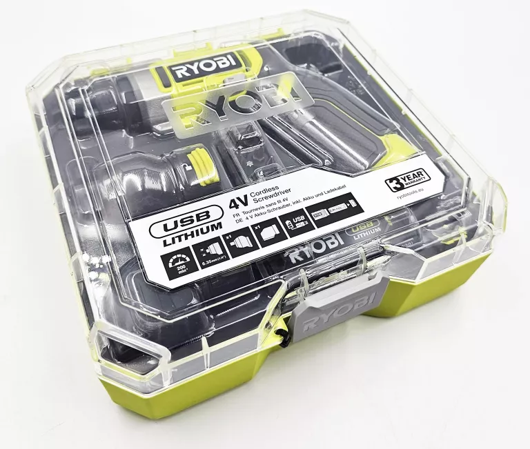 WKRĘTAK AKUMULATOROWY RYOBI RSD4-120TA2 / 1 X AKUMULATOR 2.0AH / 4 V
