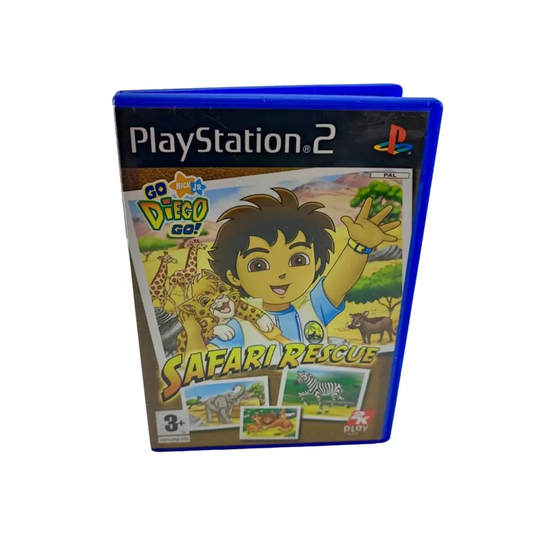 PS2 GO DIEGO GO! SAFARI RESCUE