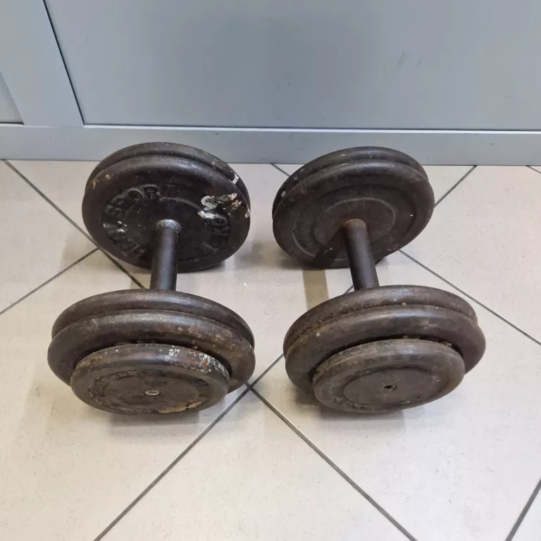 2 HANTLE ŻELIWNE 2X20