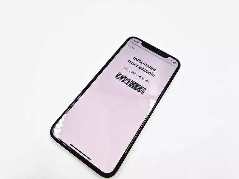 SMARTFON APPLE IPHONE X 3 GB / 64 GB SREBRNY