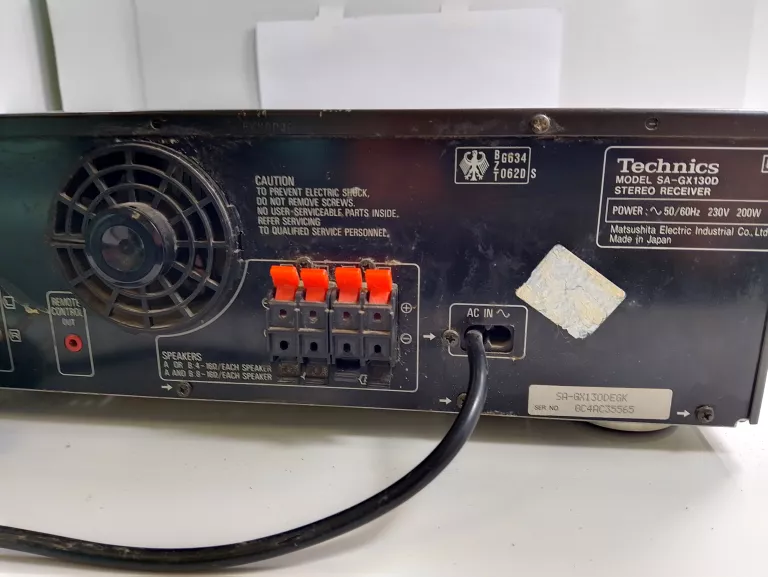TECHNICS AMPLITUNER SA-GX130D