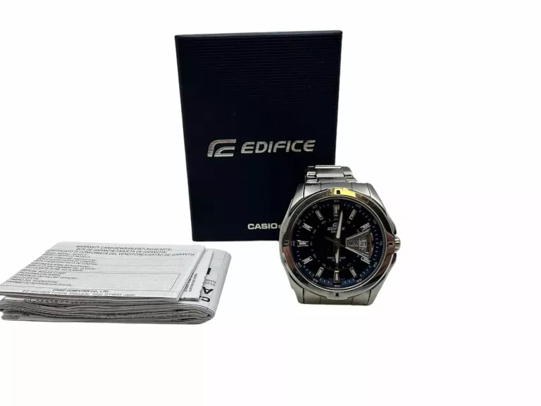 ZEGAREK CASIO 5125 EF-125 SREBRNY
