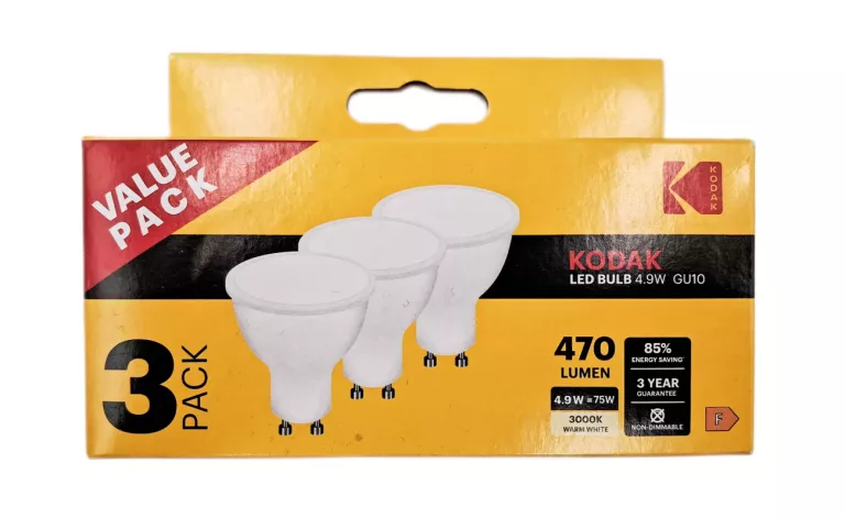 ŻARÓWKI KODAK TRÓJPAK 470 LUMENÓW