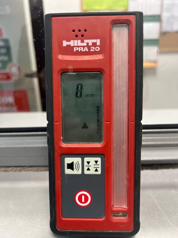 DETEKTOR PROMIENIA NIWELATORA LASER HILTI PRA 20 ROK 2021 PRA 83