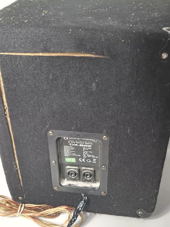 GŁOŚNIK IMPREZOWY OMNITRONIC DX-822 150 W + WZMACNIACZ JBL