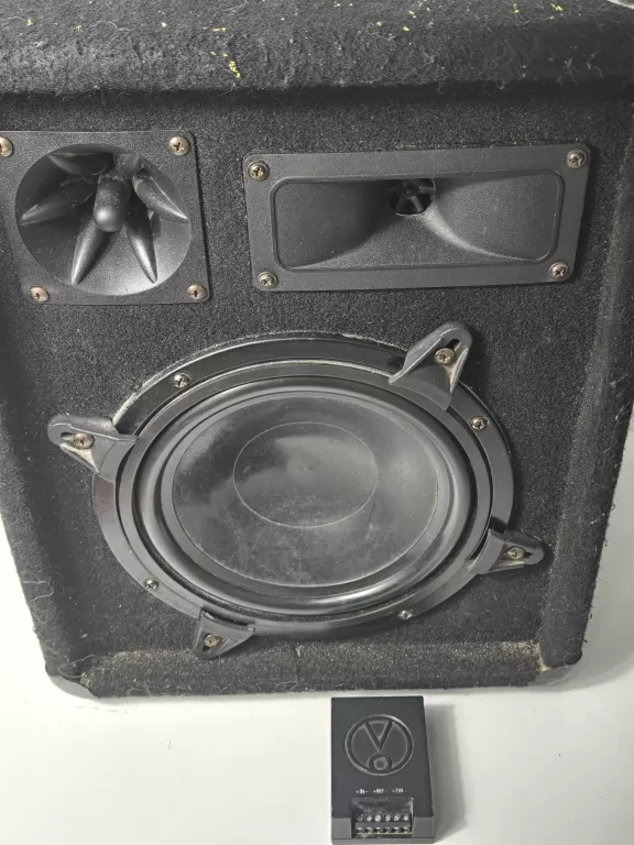 GŁOŚNIK IMPREZOWY OMNITRONIC DX-822 150 W + WZMACNIACZ JBL
