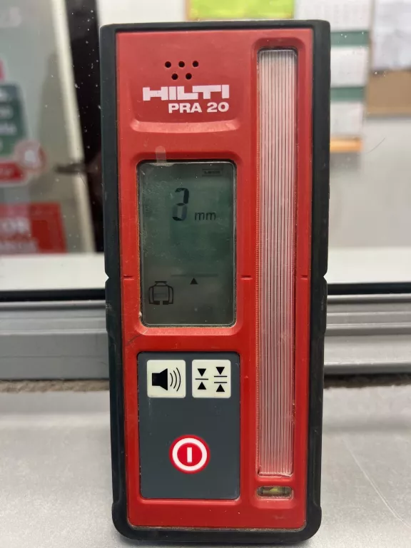 DETEKTOR PROMIENIA NIWELATORA LASER HILTI PRA 20 ROK 2021 PRA 83