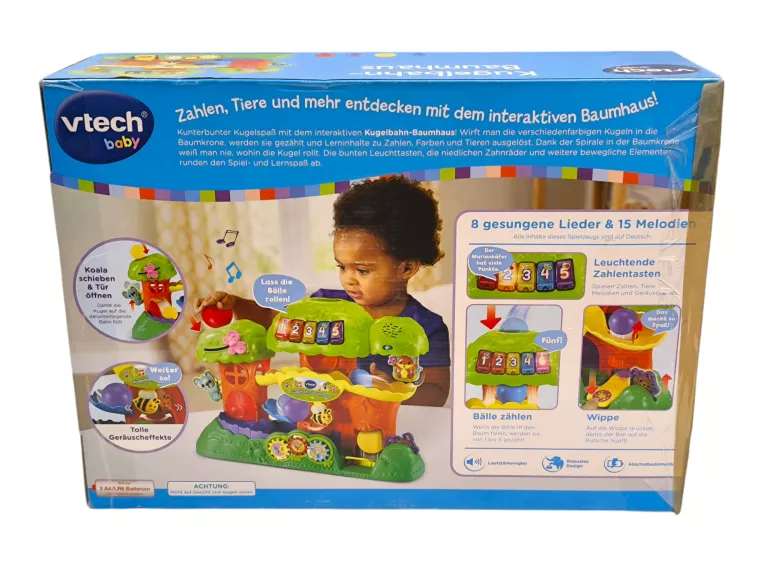 VTECH DOMEK NA DRZEWIE KOALA INTERAKTYWNY DLA DZIECI 12-36 MIESIĘCY