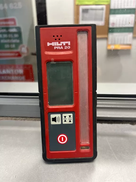 DETEKTOR PROMIENIA NIWELATORA LASER HILTI PRA 20 ROK 2021 PRA 83