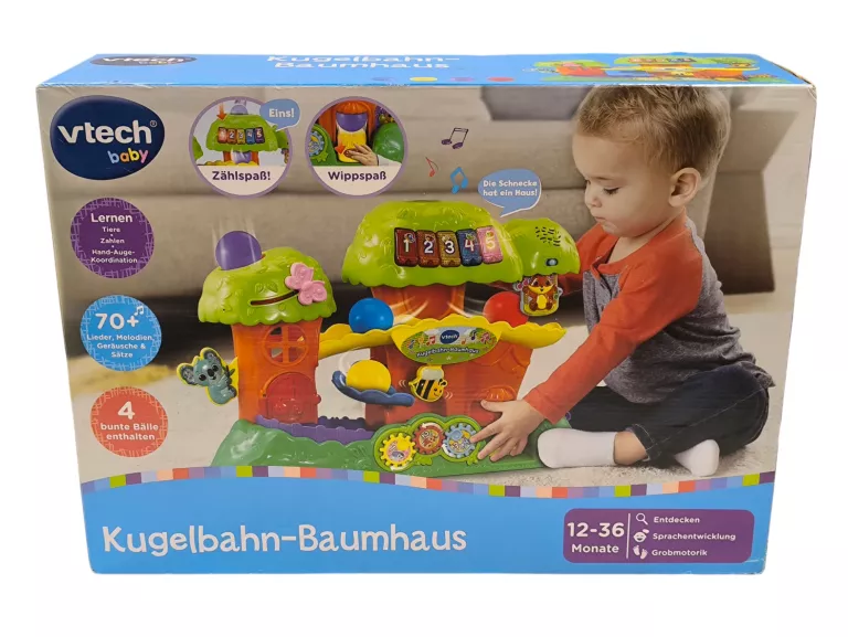 VTECH DOMEK NA DRZEWIE KOALA INTERAKTYWNY DLA DZIECI 12-36 MIESIĘCY