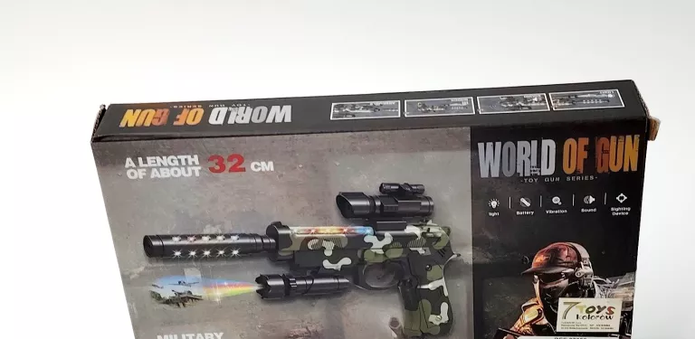 PISTOLET ŚWIETLNY 7 TOYS