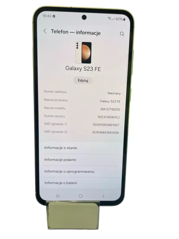 TELEFON GALAXY S23 FE NA RATY TMOBILE BN
