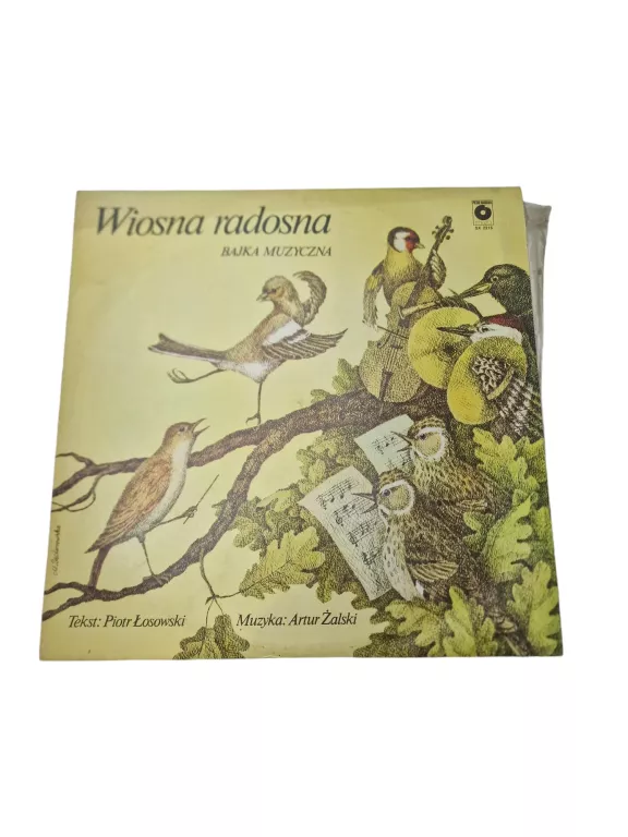 PŁYTA WINYLOWA WIOSNA RADOSNA BAJKA MUZYCZNA