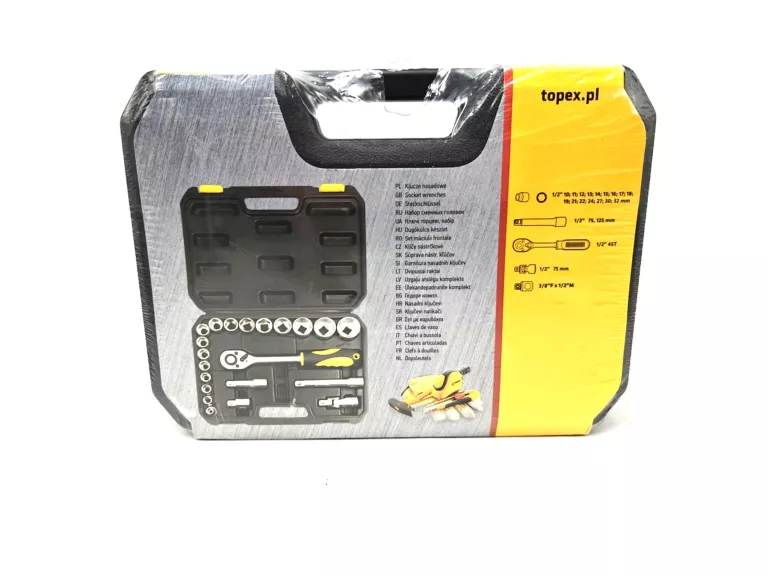 TOPEX KLUCZE NASADOWE 38D642