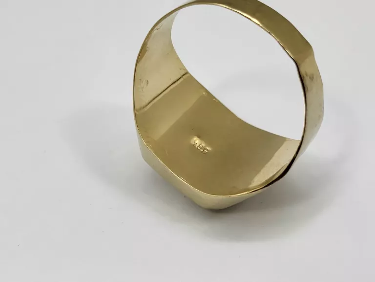 DUŻY ZŁOTY SYGNET VERSACE  585 14K 4,75G R24