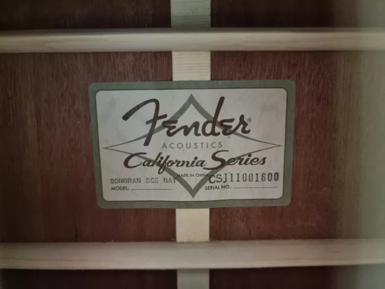 GITARA KLASYCZNA SONORAN SCE NAT FENDER