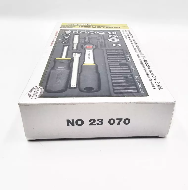 ZESTAW NASADEK I BITÓW PROXXON INDUSTRIAL 23 070 / 1,4" / 39 ELEMENTÓW