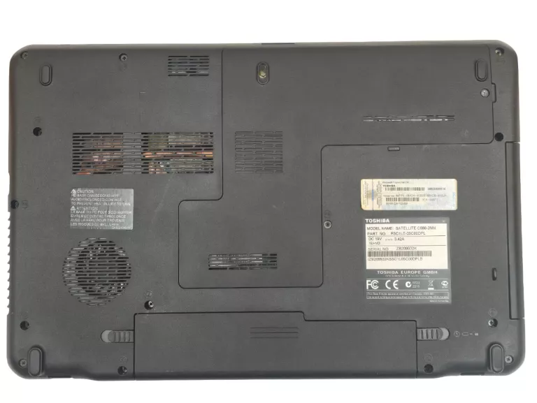 LAPTOP TOSHIBA SATELLITE C660 15,6'' HD INTEL PENTIUM B960 6GB/512GB OPIS!