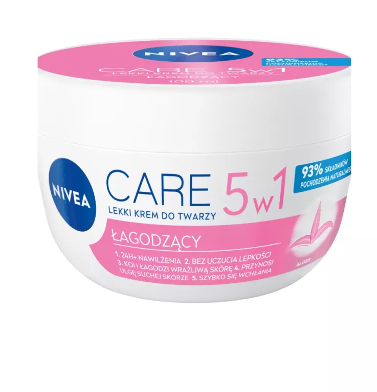 NIVEA CARE LEKKI KREM ŁAGODZĄCY 42332558