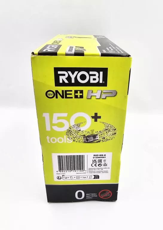 ZAKRĘTARKA UDAROWA RYOBI RID18X-0 / 300NM / 18V