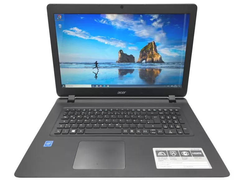 LAPTOP ACER ASPIRE ES-17 17,3" INTEL CELERON N3450 4GB RAM 1TB HDD