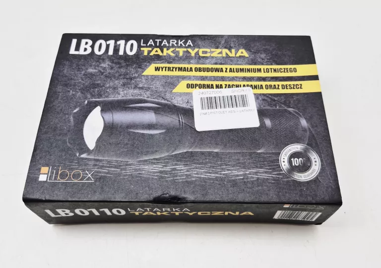 LATARKA TAKTYCZNA LED CREE ZOOM XML WODOODPORNA T6