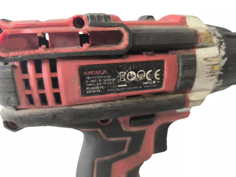 WIERTARKO-WKRĘTARKA AKUMULATOROWA NUTOOL NPK182LPL 18V