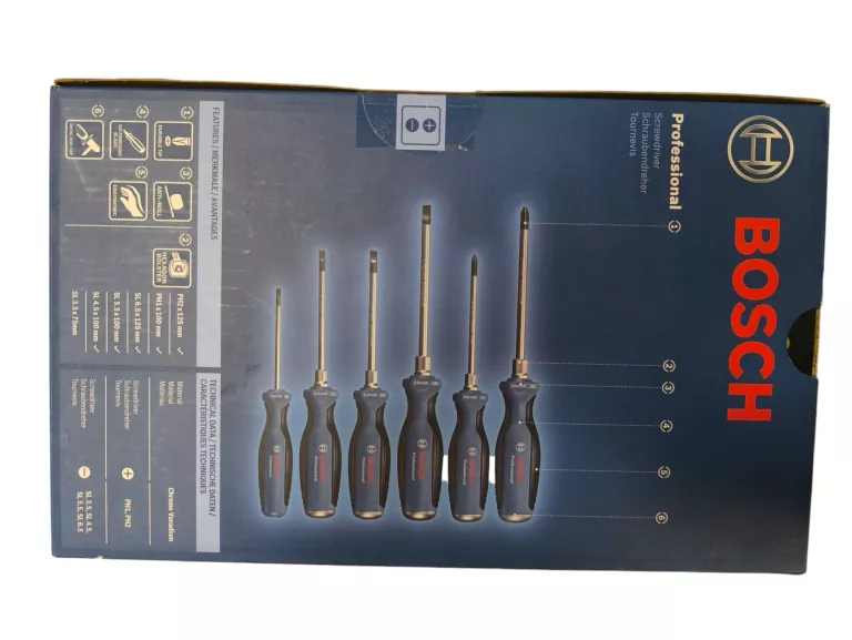 ZESTAW WKRĘTAKÓW BOSCH - 6 ELEMENTÓW