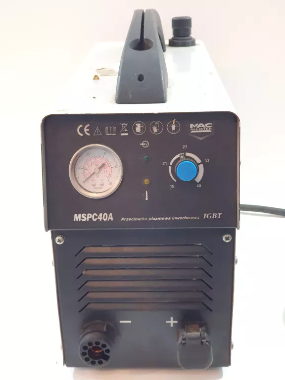 PRZECINARKA PLAZMOWA MACALLISTER MSPC40A BRAK DYSZ