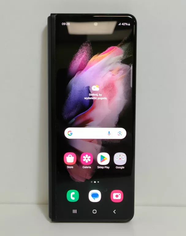 SMARTFON GALAXY Z FOLD 3 5G 12/256GB NA CZĘŚCI OPIS WARTO