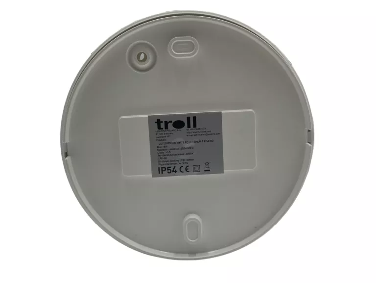 LAMPA ŚCIENNA SUFITOWA TROLL LOTOS ROUND 8W